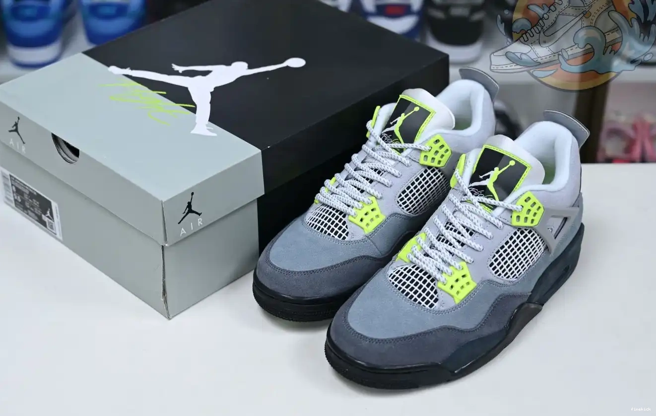 se'95neon Air Jordan 4 retro Jordan 0503